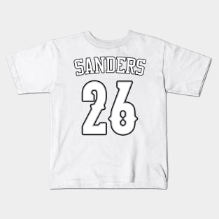 Miles Sanders Carolina Dots Kids T-Shirt